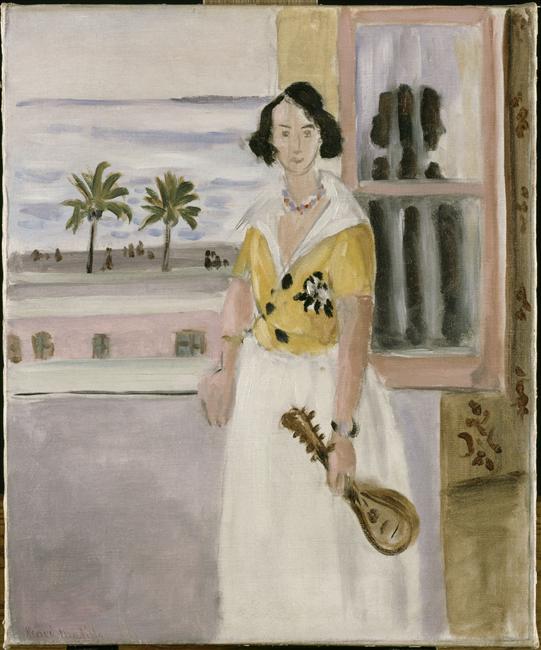 Henri Matisse - Woman with mandolin 1922
